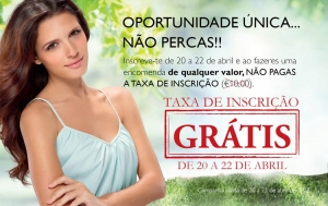 Taxa de Inscrição Oriflame Grátis!