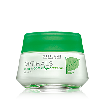 25199 Creme de Noite Optimals Oxygen Boost para Pele Oleosa