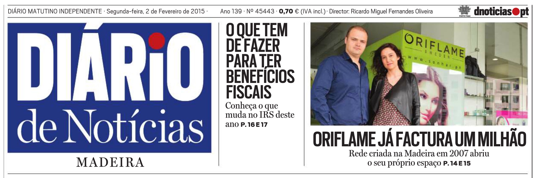 Oriflame Madeira é um Sucesso!