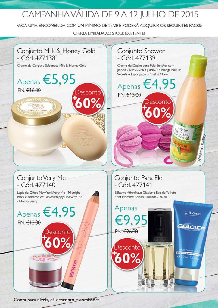 Conjunto Oriflame