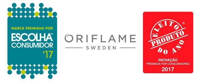 Oriflame Marca de Confiança 2017 Oriflame Marca de Confiança 2017