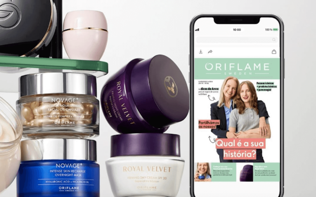 Catálogo Oriflame 14: Beleza Intemporal e Resultados Visíveis