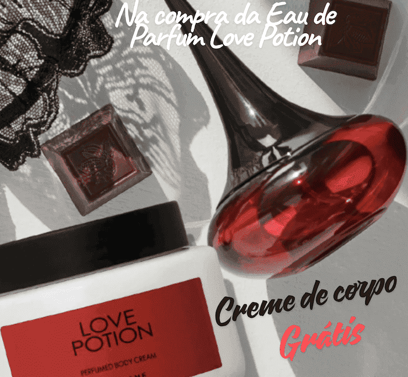Creme de corpo e parfum love potion