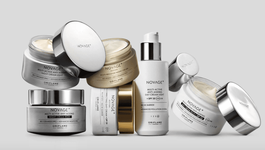 Cremes de dia e de noite Novage+