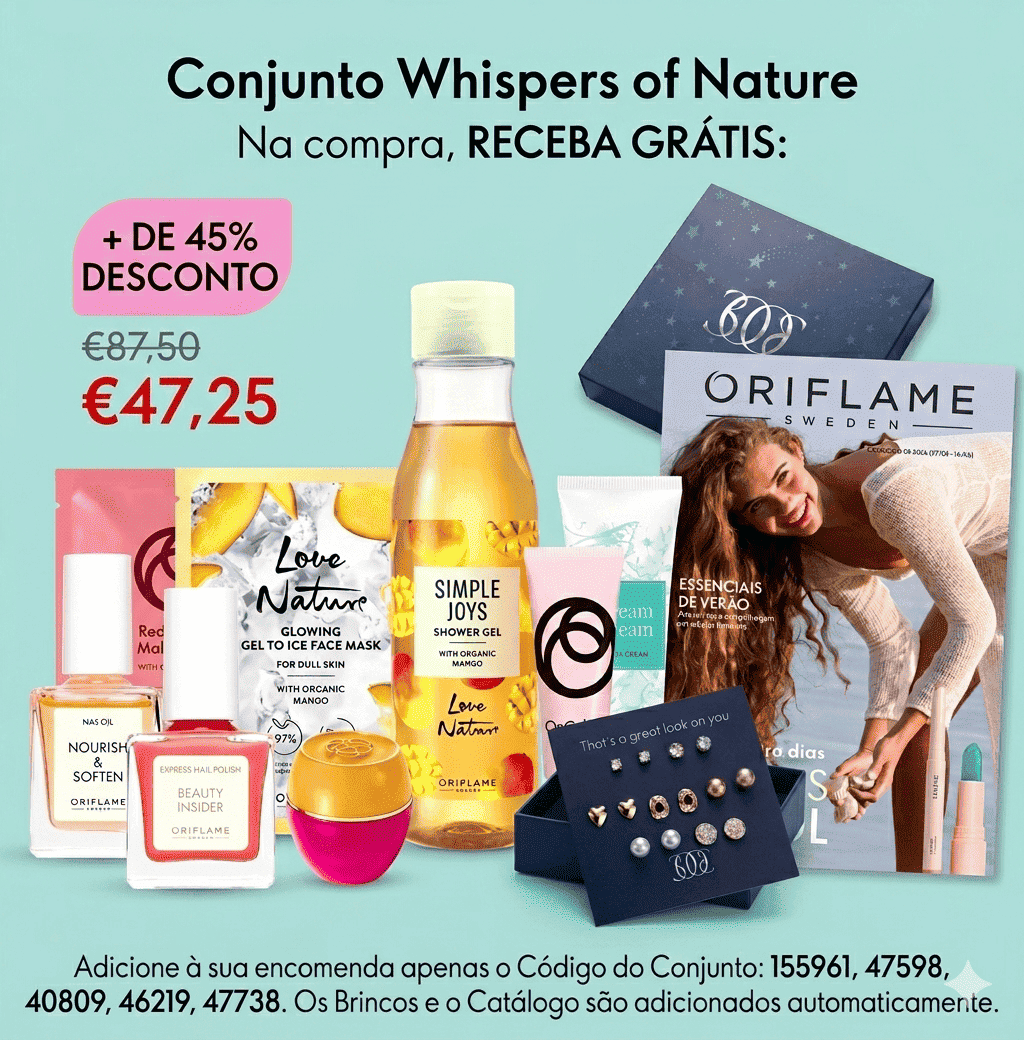 Conjunto Whispers of Nature
