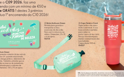 Encomenda 50€ e recebes oferta grátis no Catálogo 10