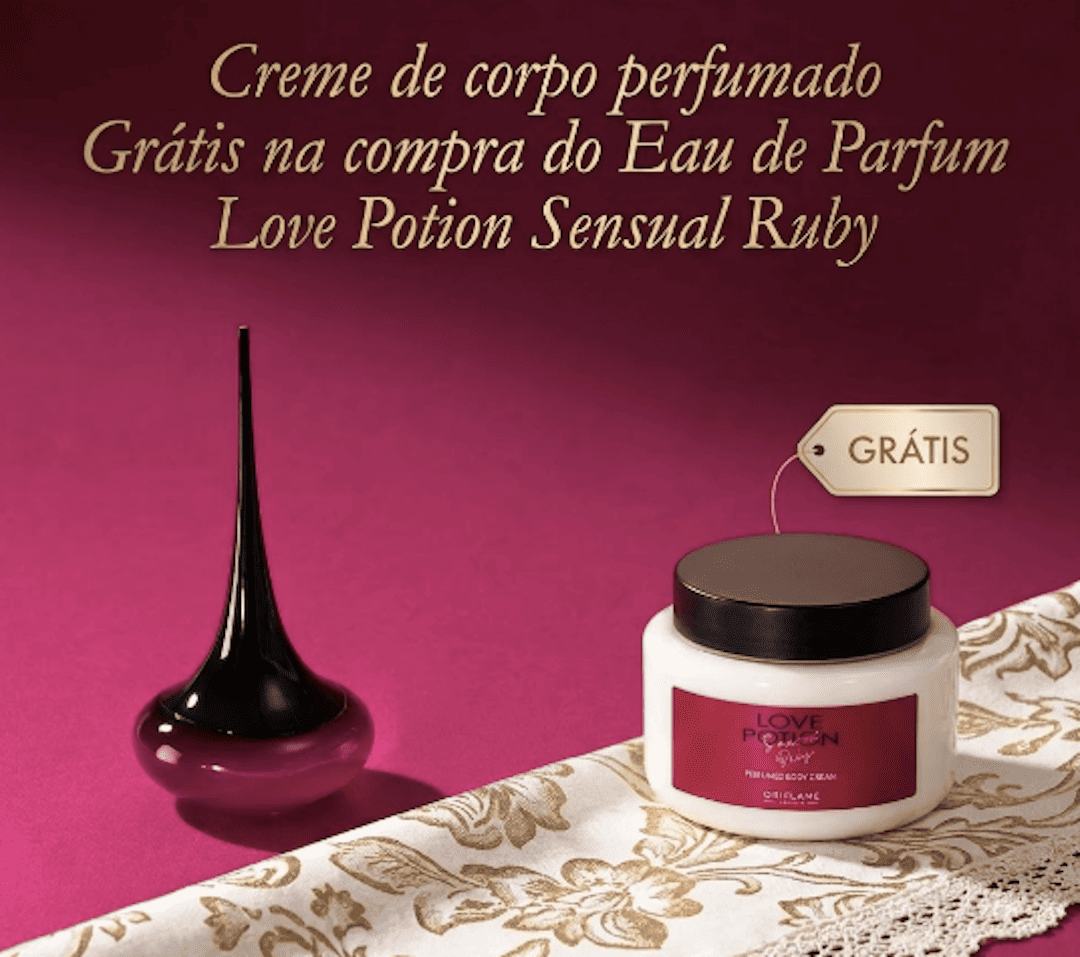 Eau de Parfum Love Potion Sensual Ruby